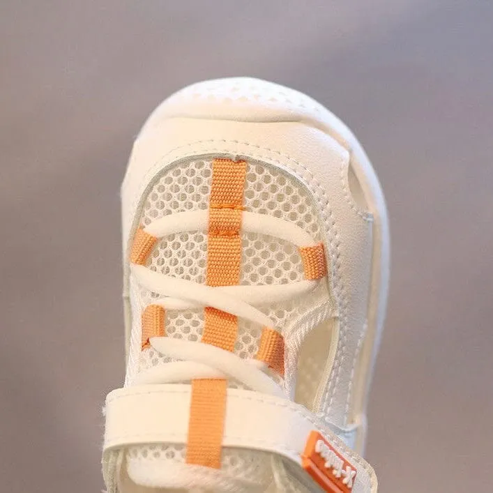 Addison Soft Sole Mesh First Walker Shoes