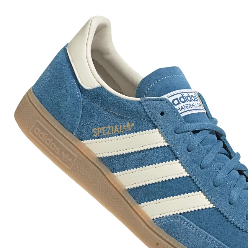 Adidas Originals scarpa sneakers da uomo Handball Spezial IG6194 blu corallo-bianco
