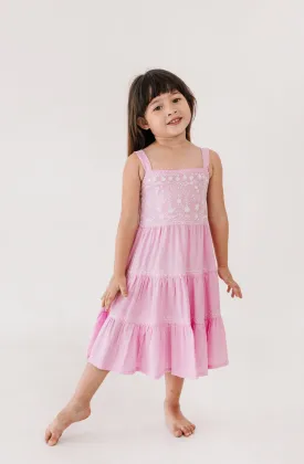 Agnes Dress in Pink