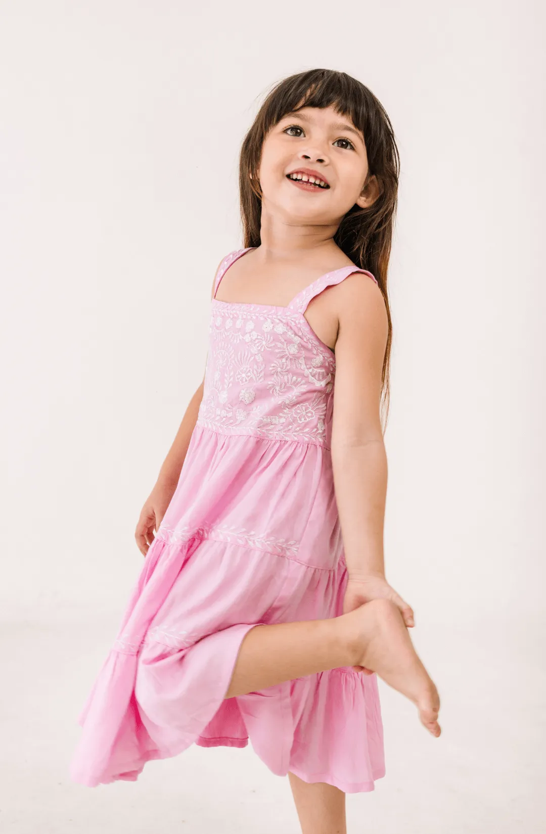 Agnes Dress in Pink