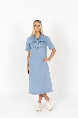 Amici Dress - Cloud Blue