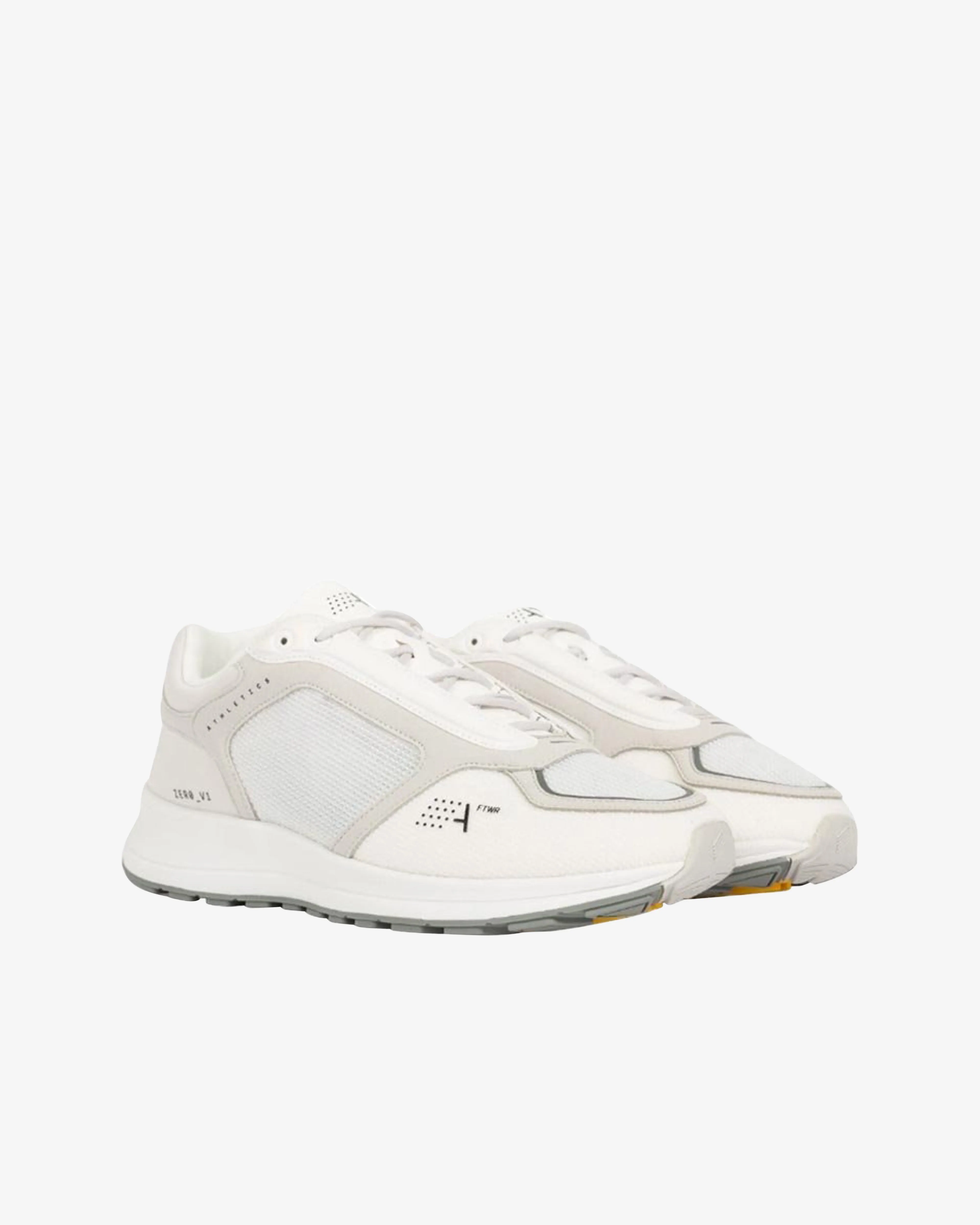 Athletic Footwear -  Zero V1 Sneakers - (White)
