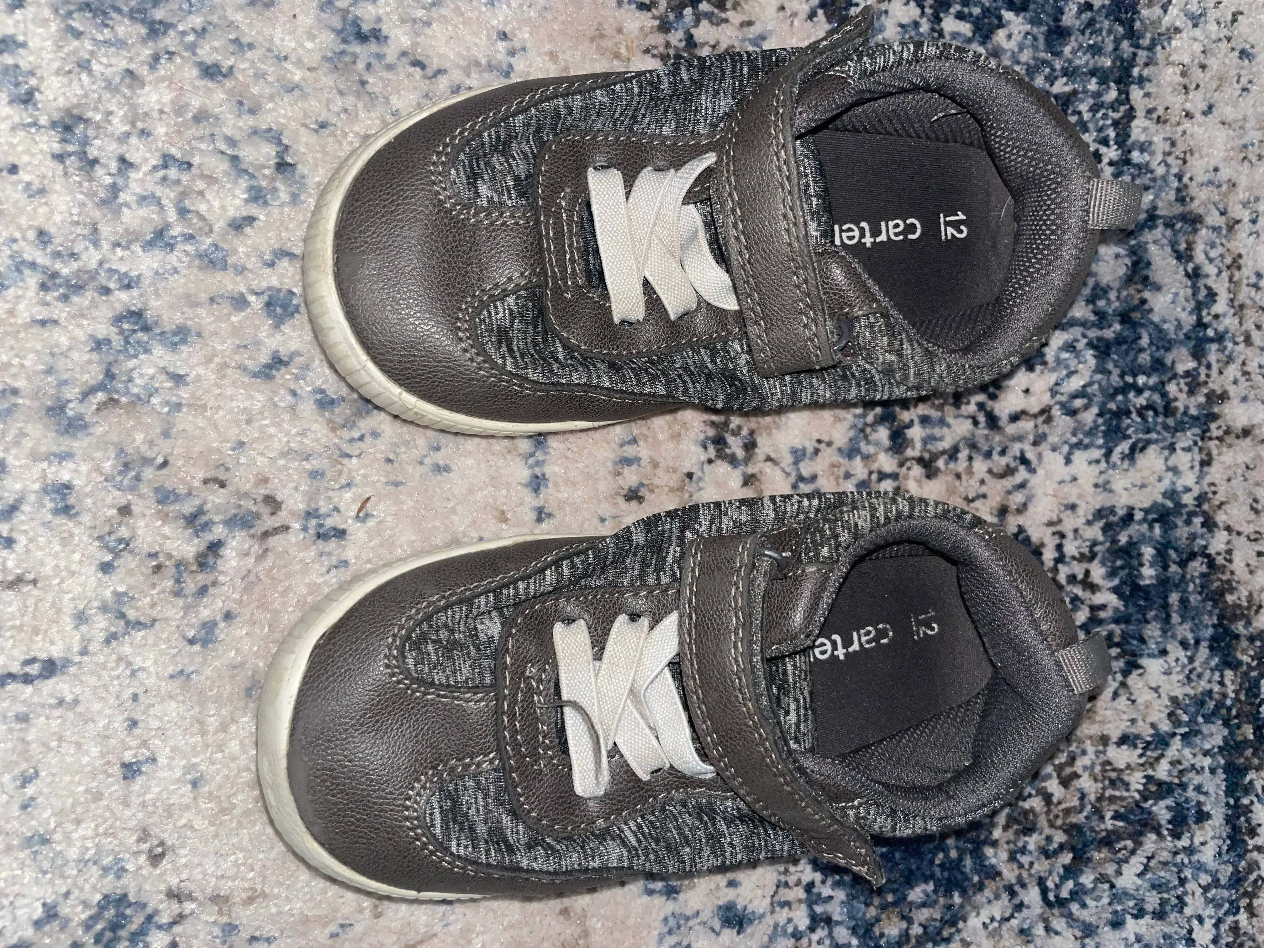 Boys 12 sneakers grey *final sale