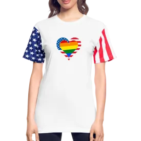 Country & Pride Adult Stars & Stripes T-Shirt | LAT Code Five™ 3976 - Ships from The USA