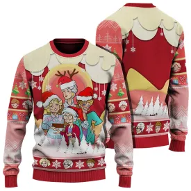 Golden Girls Santa Ugly Sweater