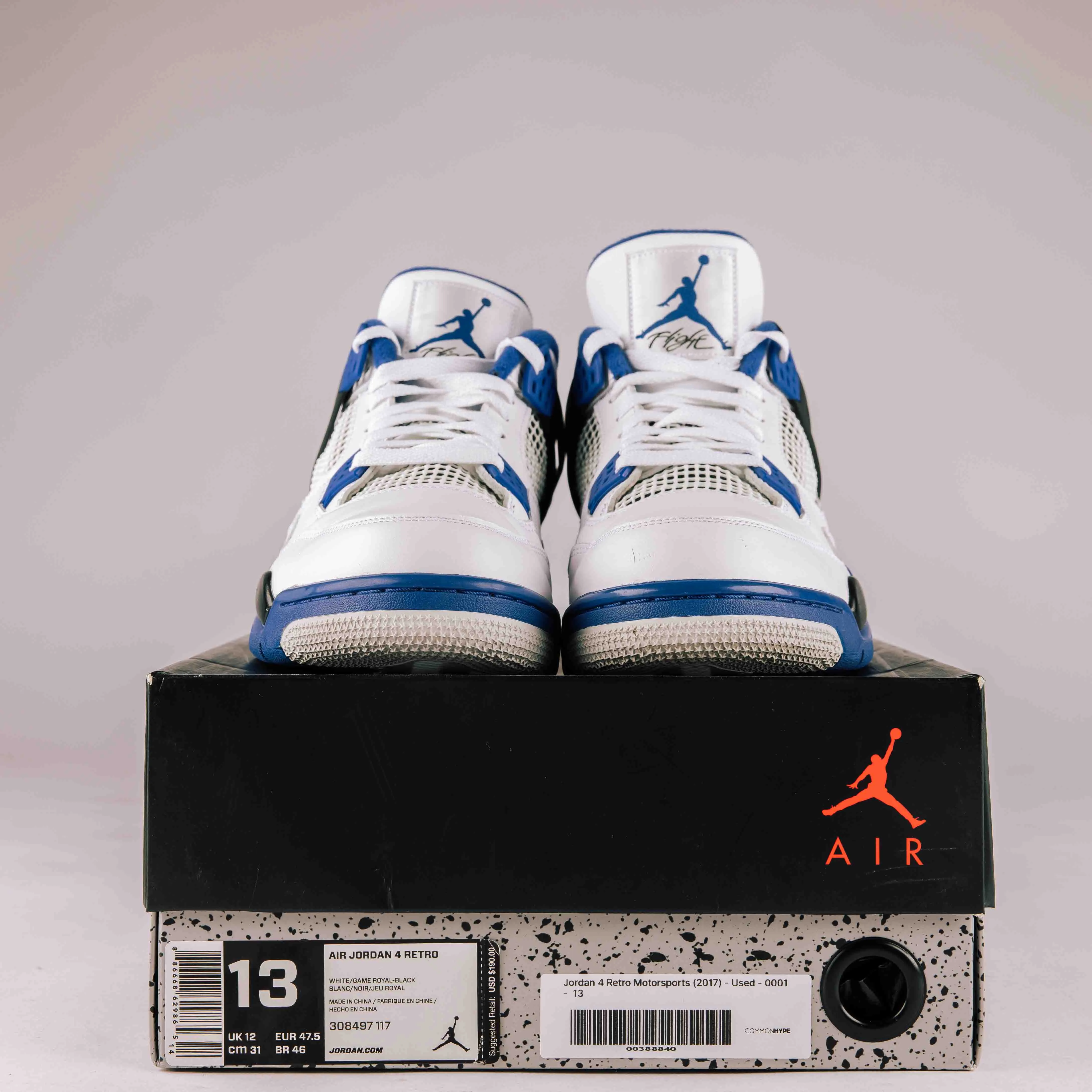 Jordan 4 Retro Motorsports (2017) - Used - 0075