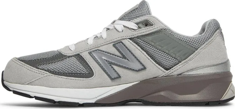 New Balance 990v5 Big Kid 'Castlerock' sneakers, gray