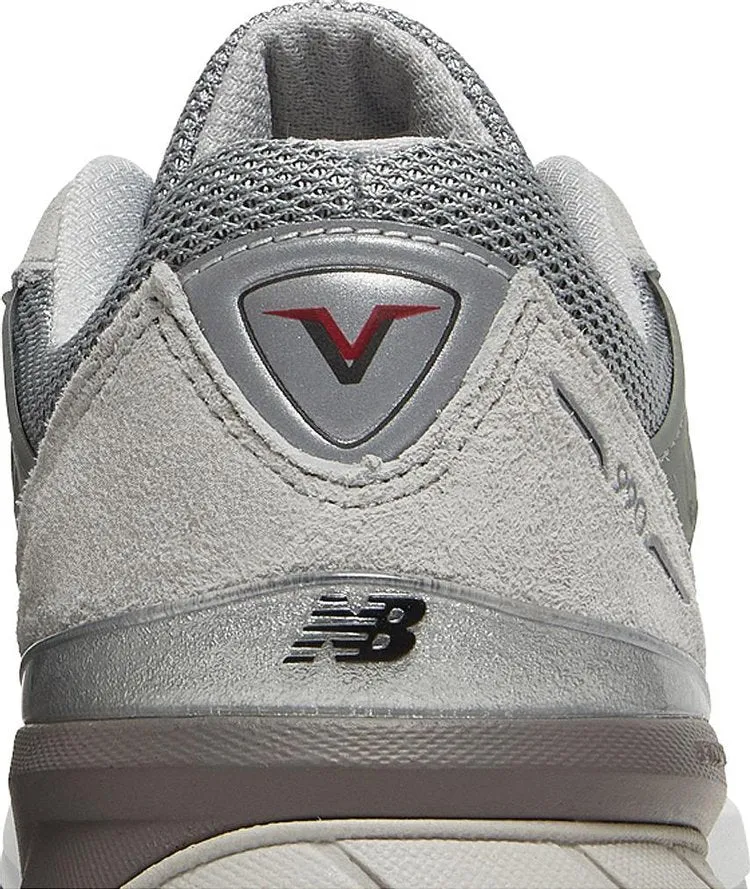 New Balance 990v5 Big Kid 'Castlerock' sneakers, gray