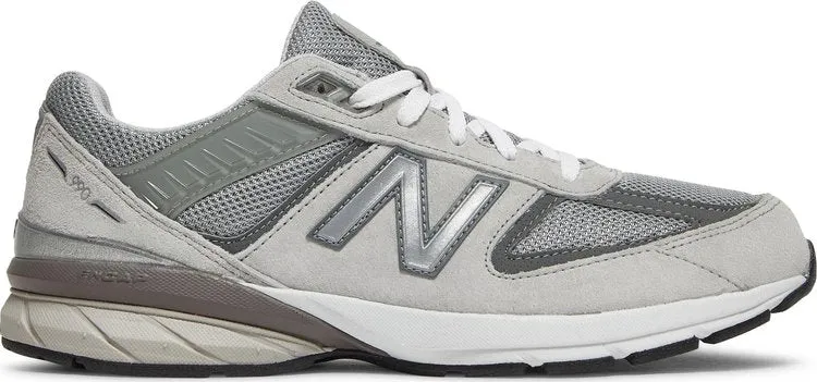 New Balance 990v5 Big Kid 'Castlerock' sneakers, gray