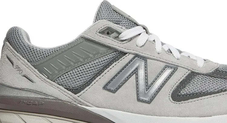 New Balance 990v5 Big Kid 'Castlerock' sneakers, gray