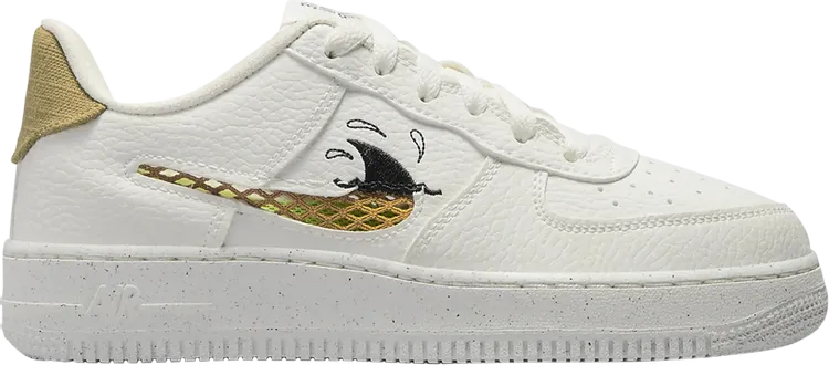 Nike Air Force 1 Low '07 LV8 Next Nature GS 'Sun Club - White Shark's Fin', White