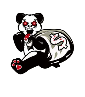 Nike Dunk High Panda "2021" Black T-Shirt (Money Bag Panda)