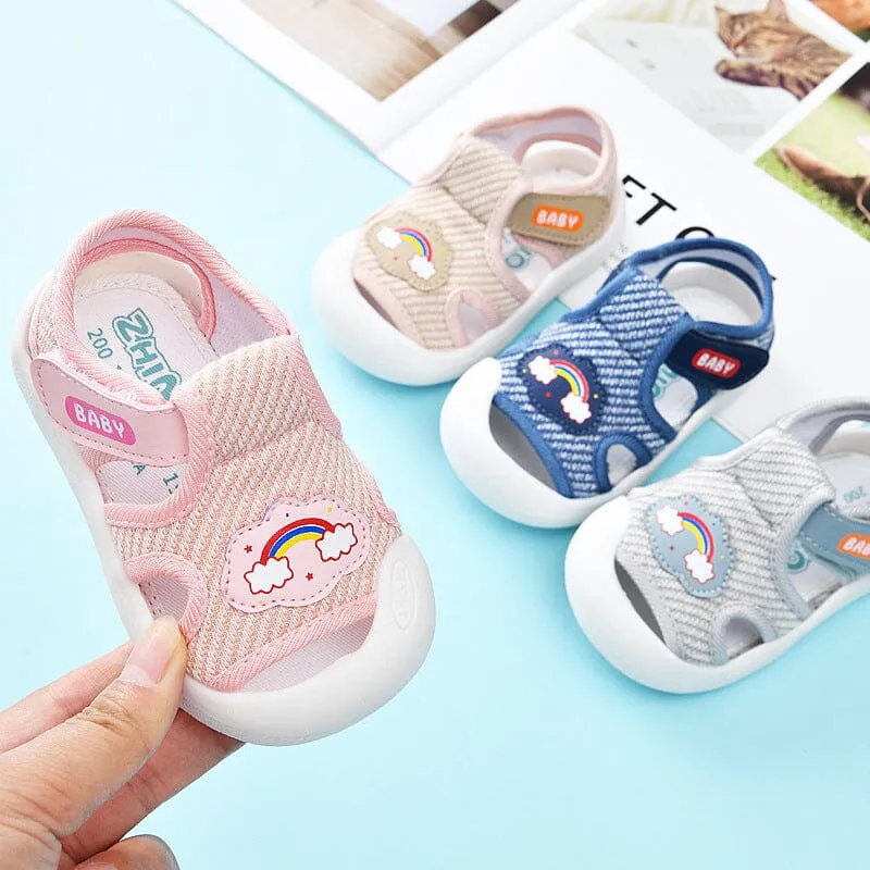 Rainbow Baby First Walker Shoes