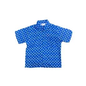 Shawn Shirt in Blue Triangel