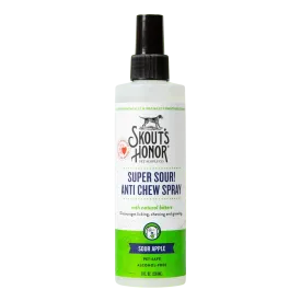 Skout's Honor Super Sour! Anti-Chew Spray for Dogs