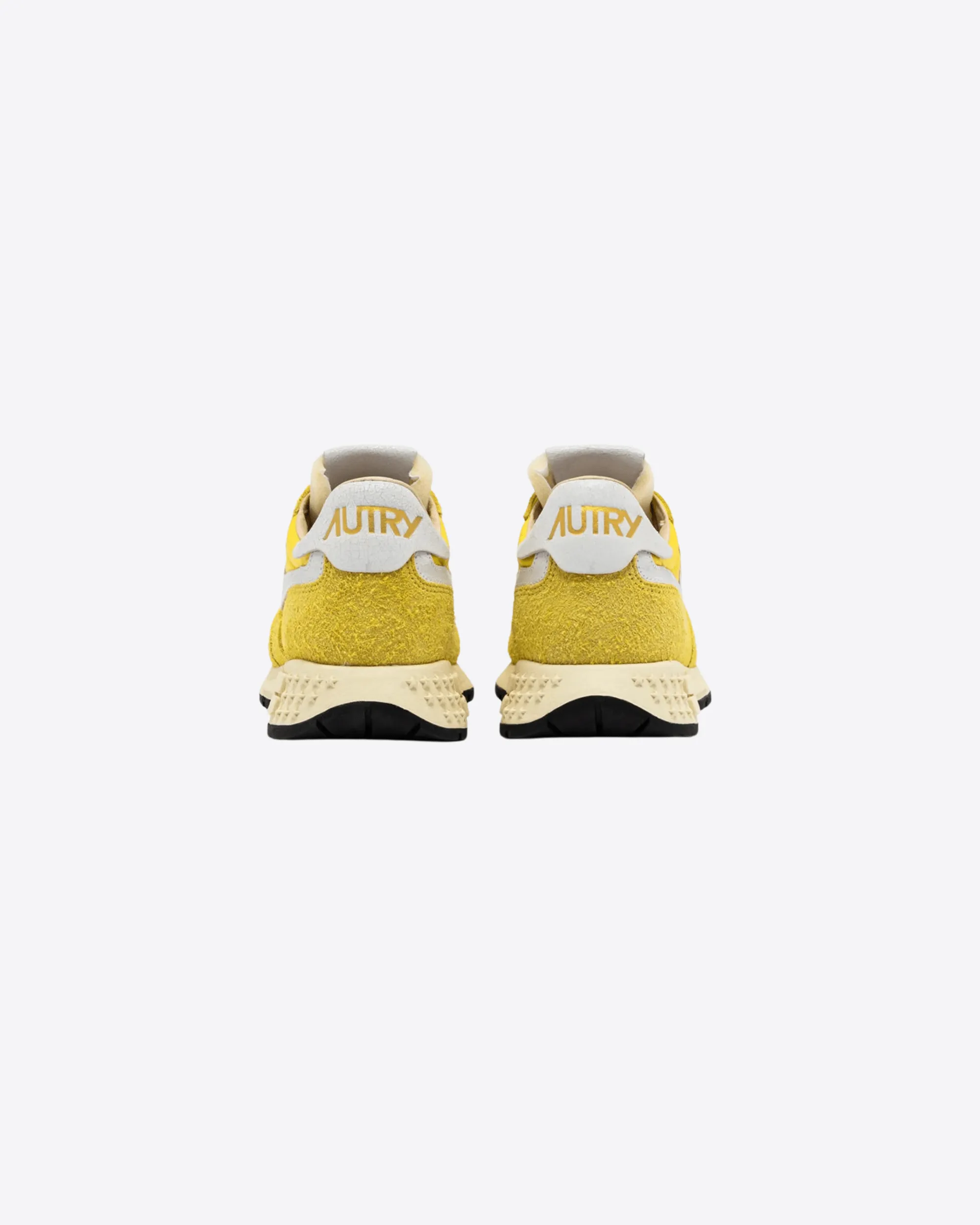 SNEAKERS REELWIND LOW IN NYLON E SUEDE GIALLO