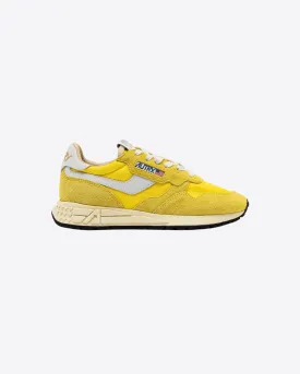 SNEAKERS REELWIND LOW IN NYLON E SUEDE GIALLO