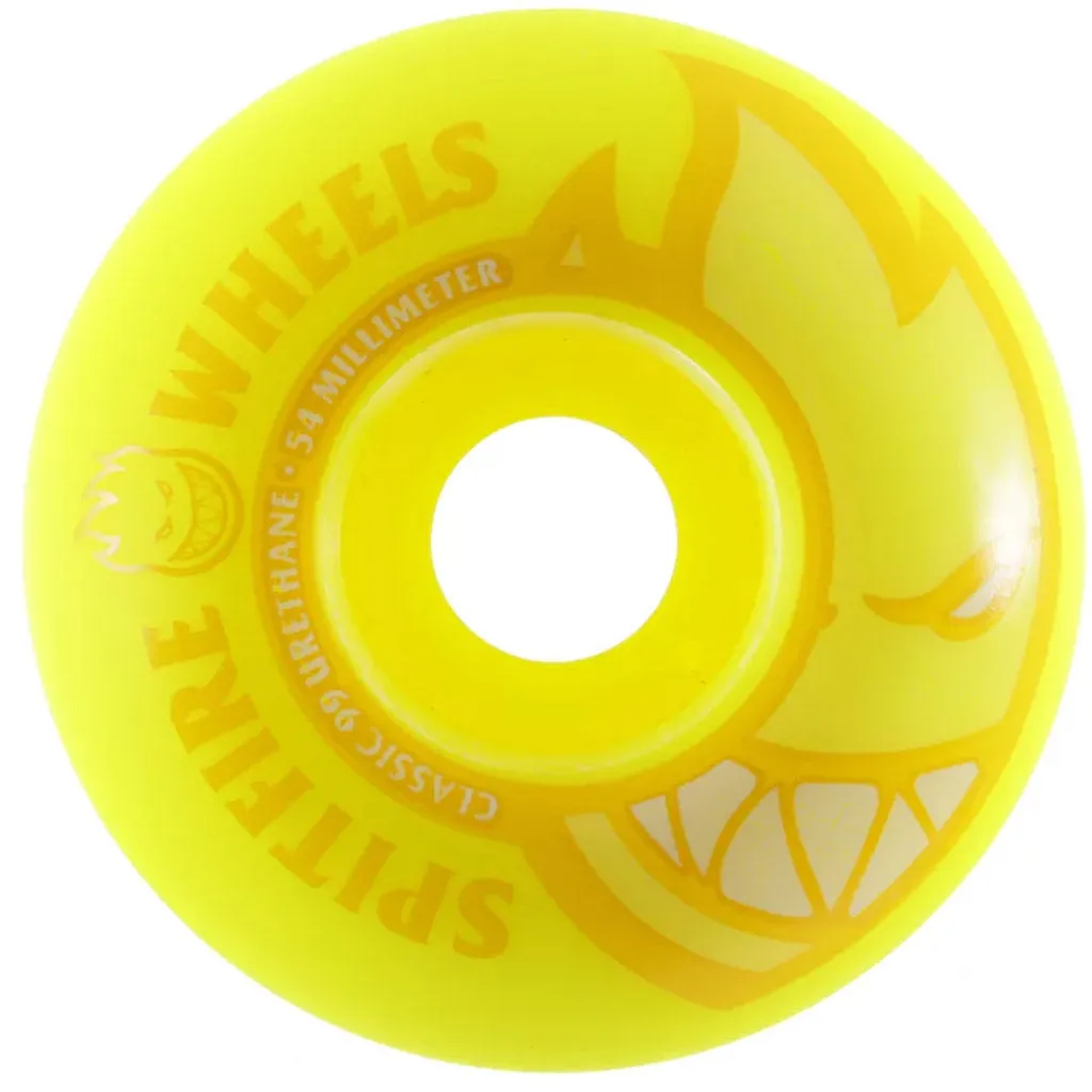 SPITFIRE BIGHEAD NEON YELLOW 54MM 99D