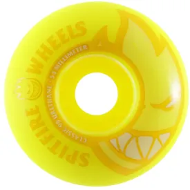 SPITFIRE BIGHEAD NEON YELLOW 54MM 99D