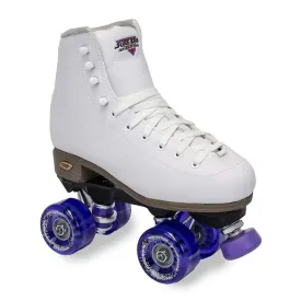 Sure-Grip Fame White Outdoor Roller Skates