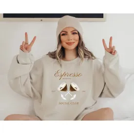 Tini Time, Espresso Martini Sweatshirt, Social Club