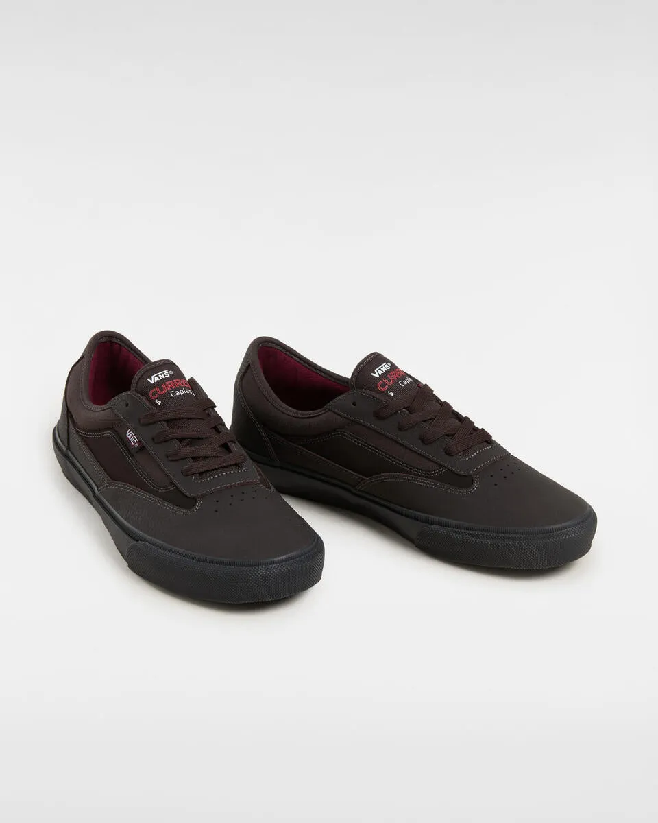 Vans Men's Skate Curren Caples Shoes Dark Brown VN000D85DRB
