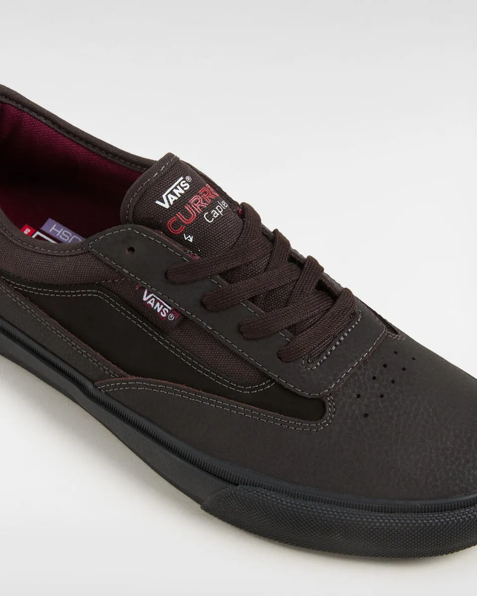 Vans Men's Skate Curren Caples Shoes Dark Brown VN000D85DRB