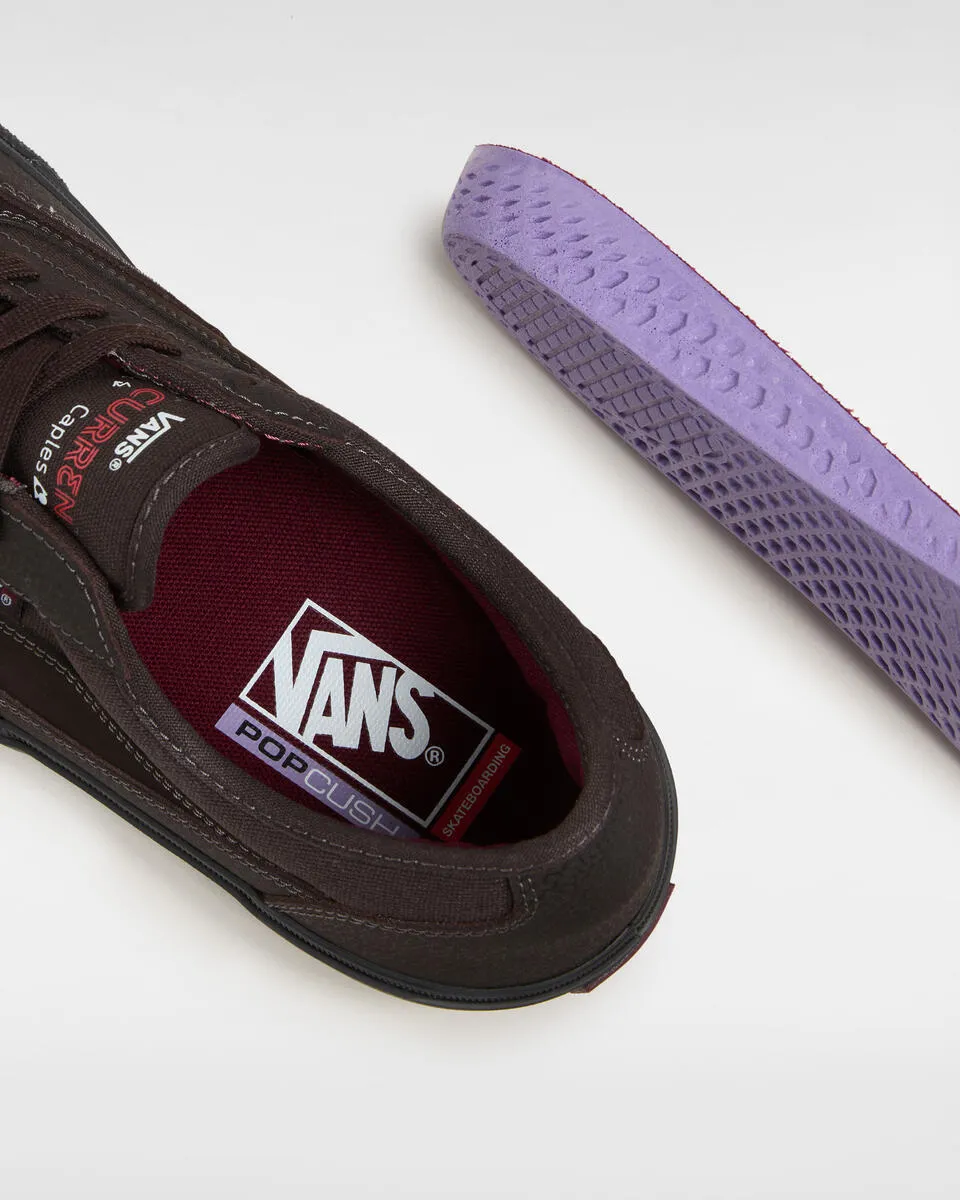 Vans Men's Skate Curren Caples Shoes Dark Brown VN000D85DRB