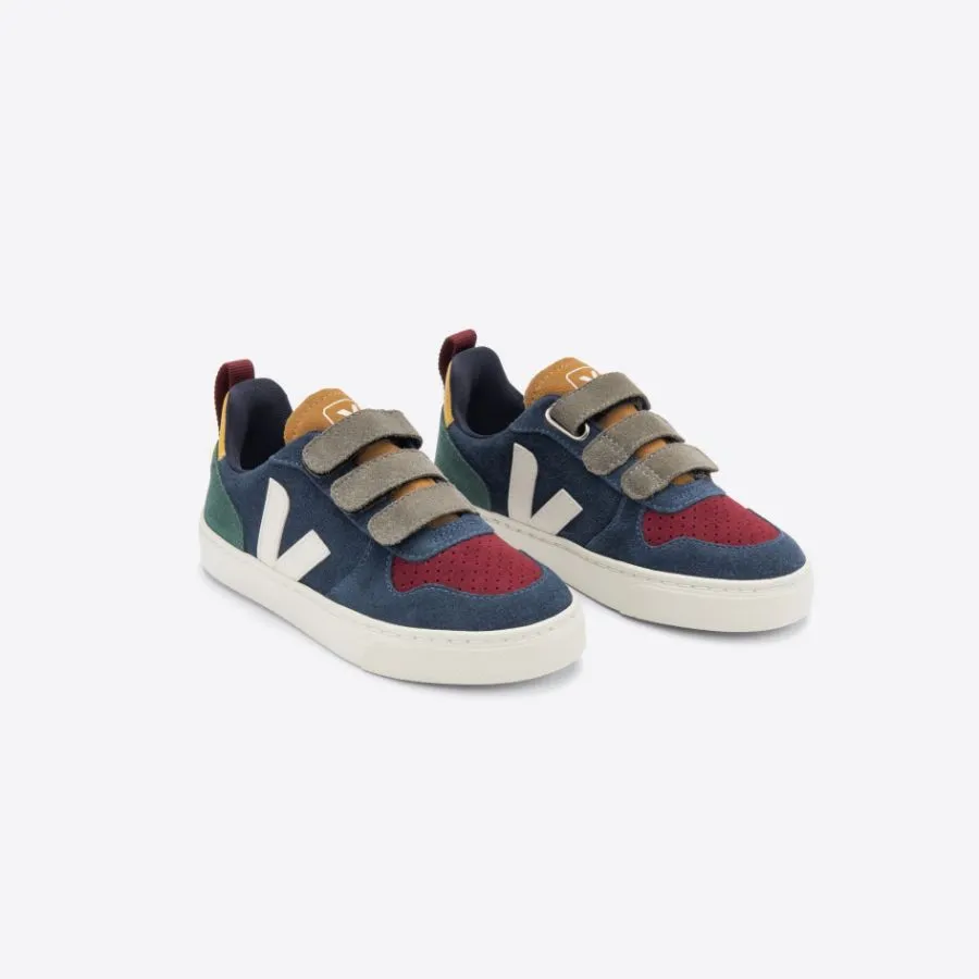 Veja V-10 Velcro Suede - Nautico