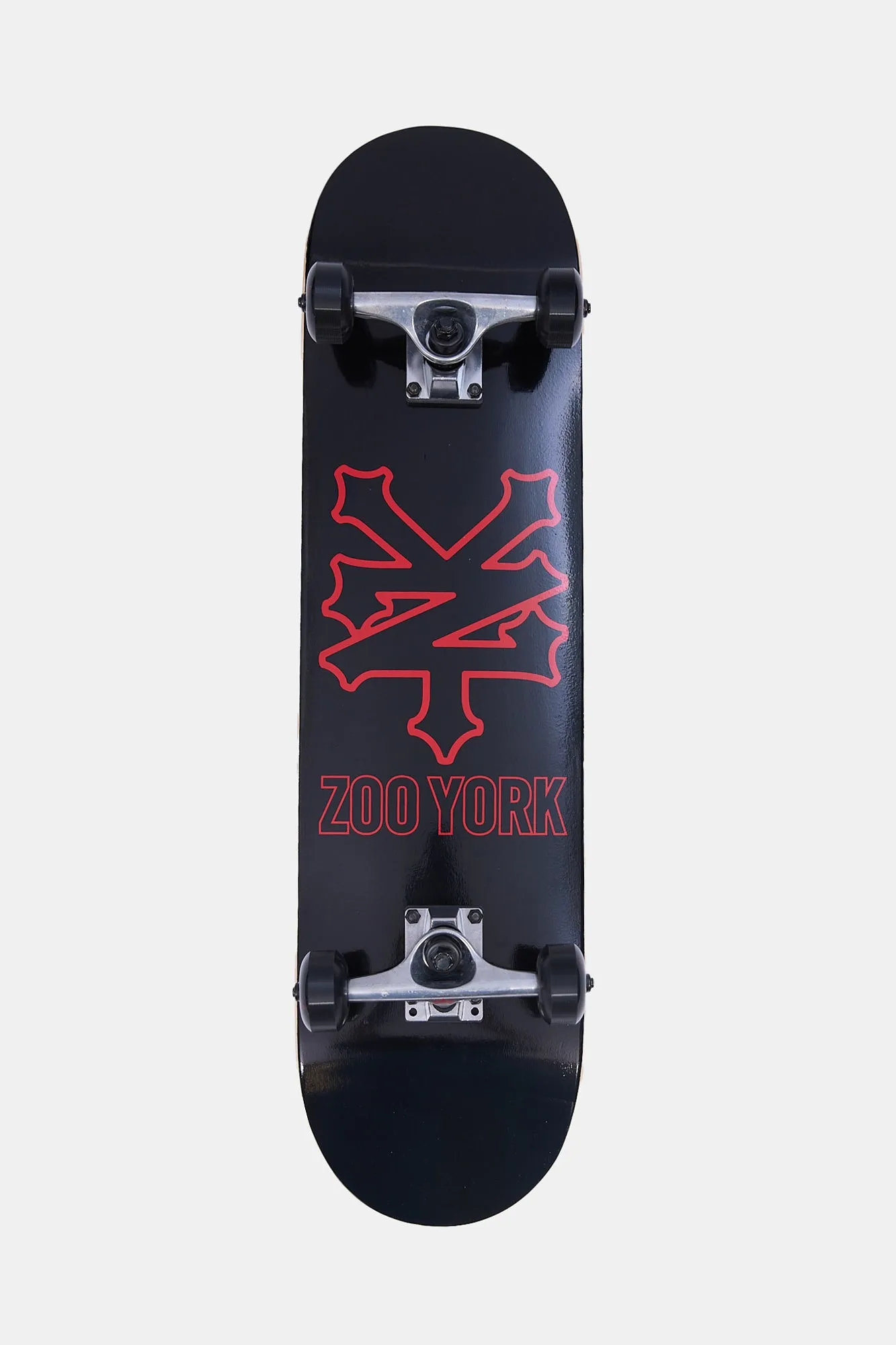 Zoo York Black Logo Skateboard 7.75"